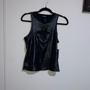 Elegant Black Sleeveless Tank Top